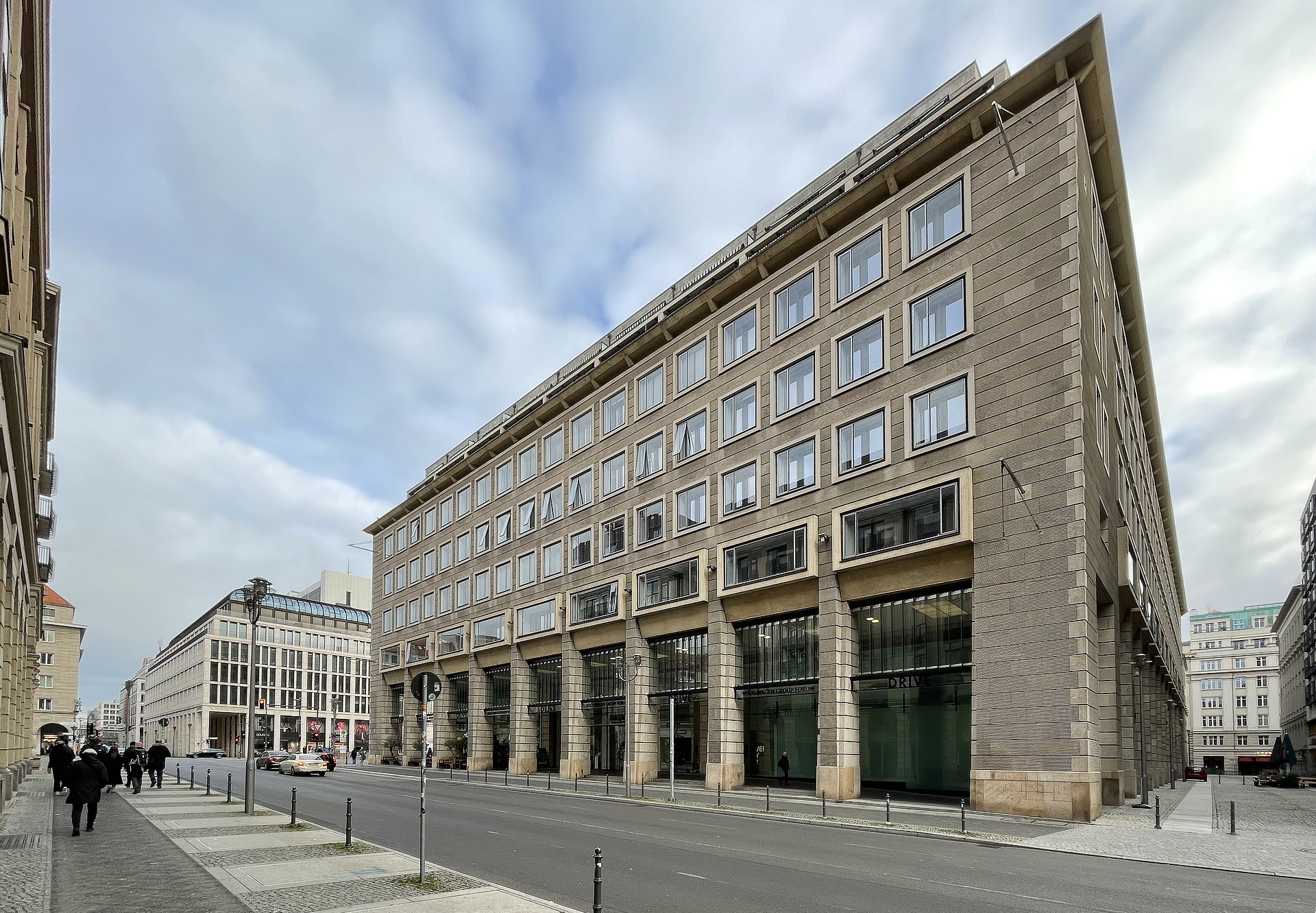Arkitektur i Friedrichstraße